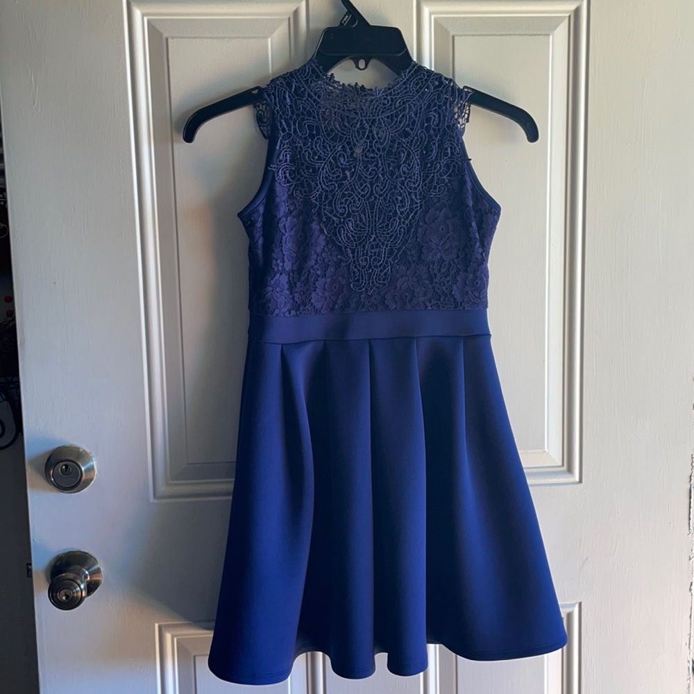 Beautiful Navy Girls Dress! Worn once